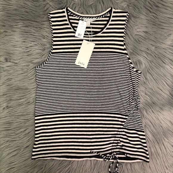 🆕 Joie Columba Multistripe Sleeveless Tee - Picture 2 of 7